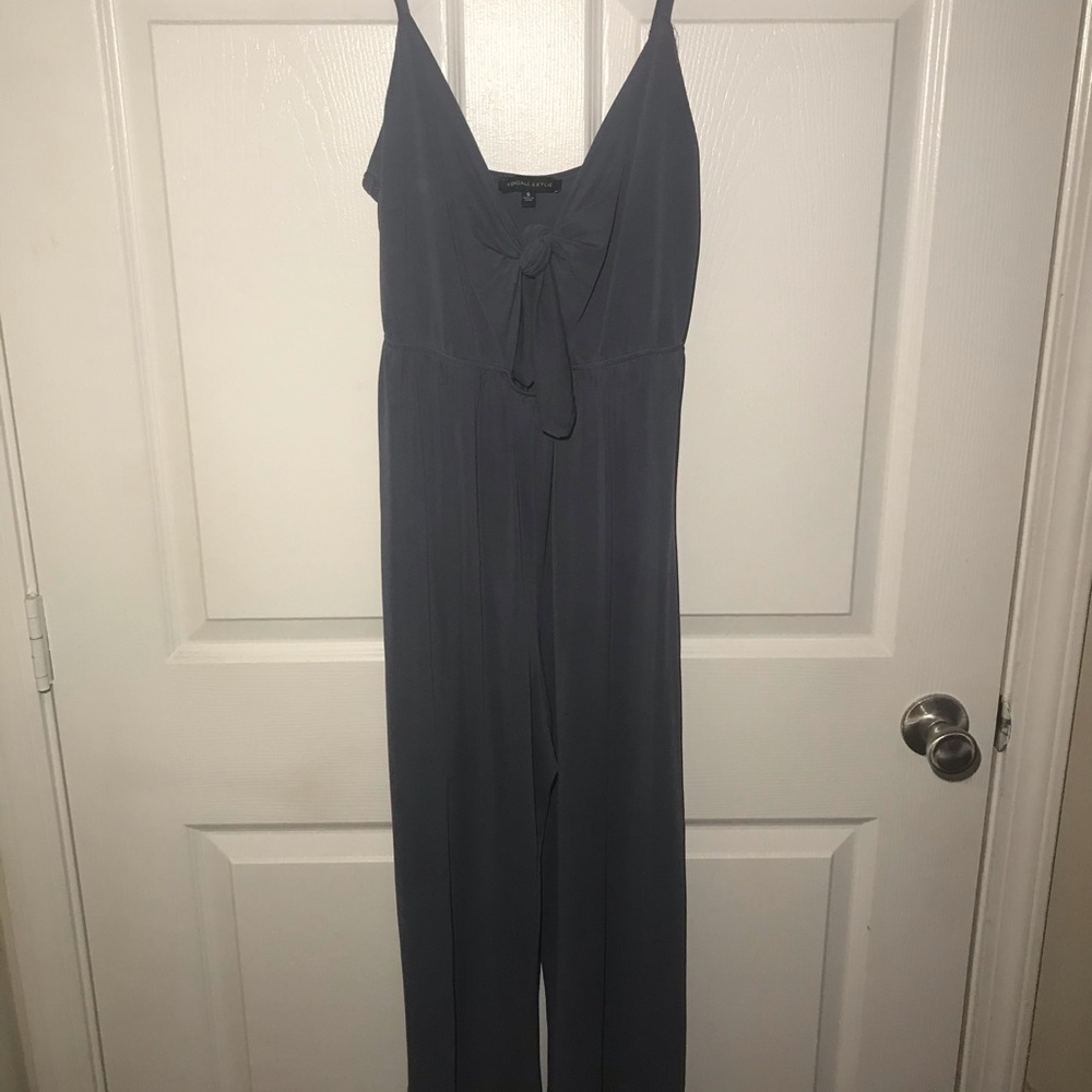 Kendall and Kylie brand blue jumpsuit romper